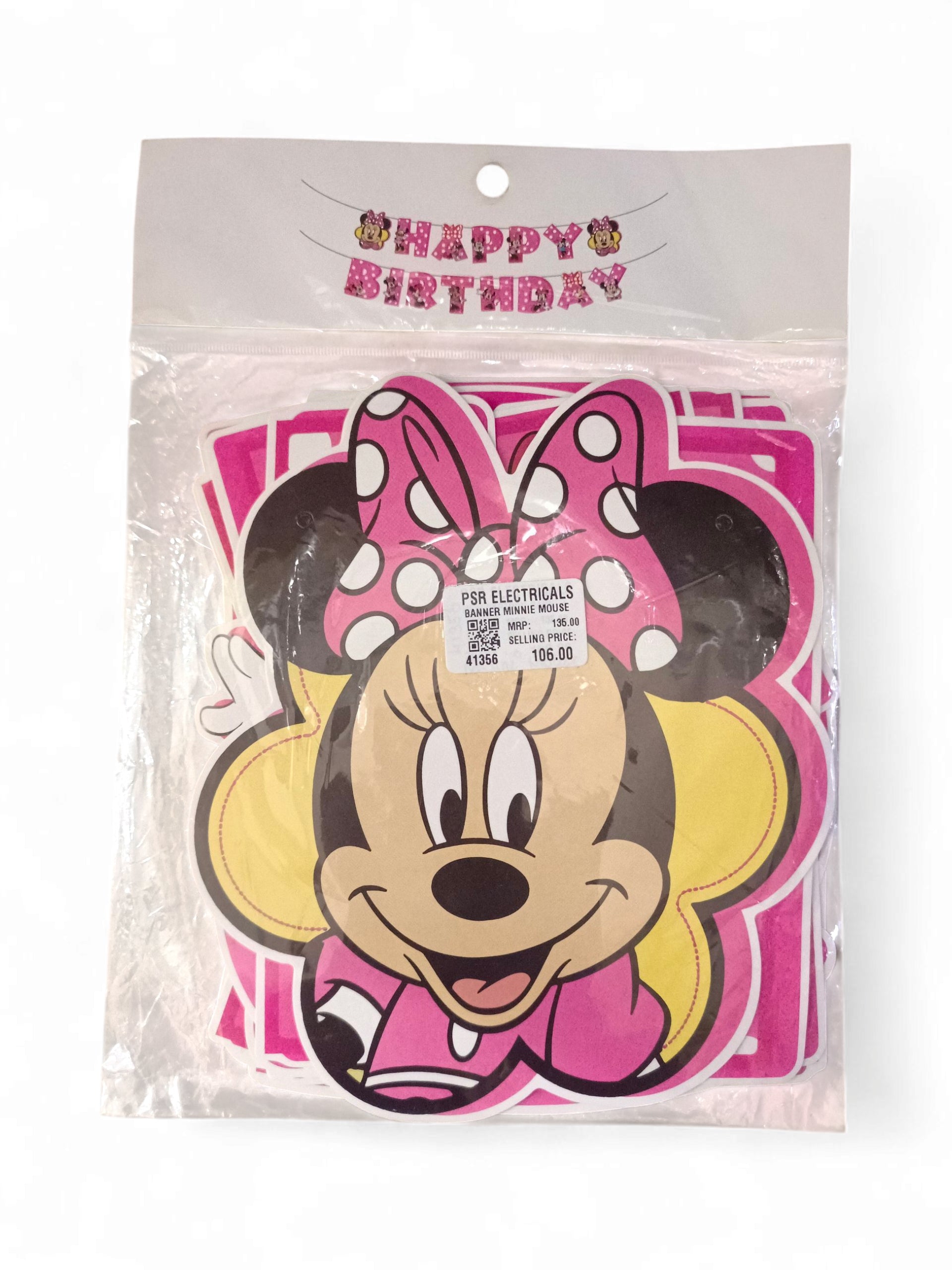 BANNER MINNIE MOUSE BIRTHDAY BANNER MINNIE MOUSE BIRTHDAY